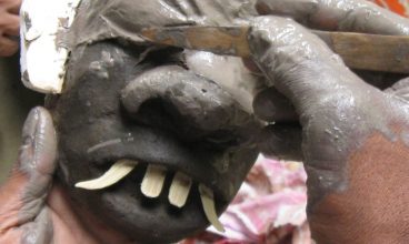 Mukha Mask Making, Majuli, Assam