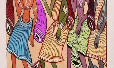 Popular tribal paintings of India