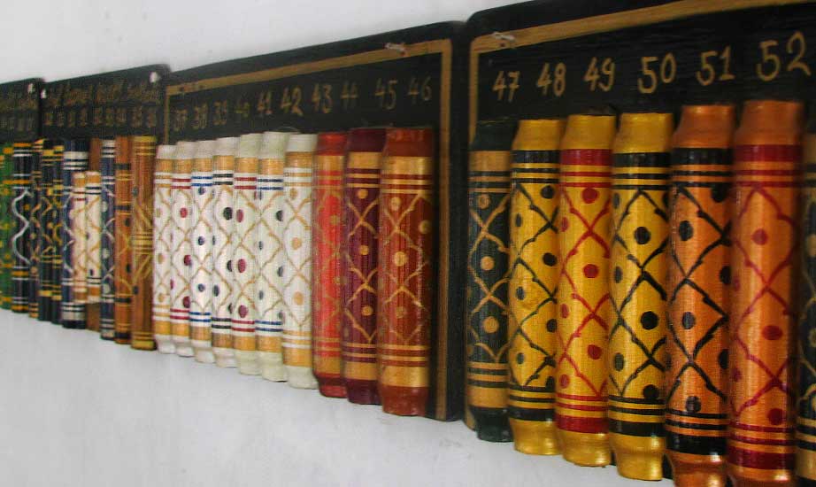 Sankheda furniture colour patterns