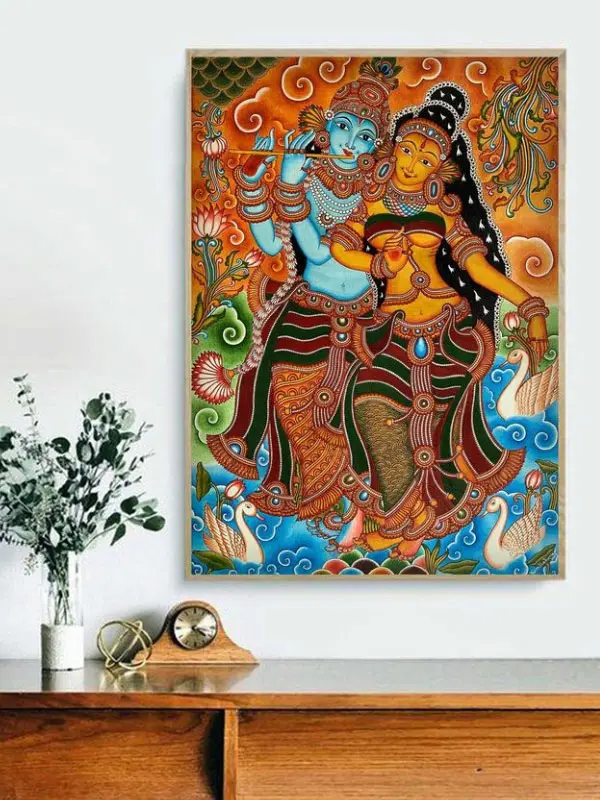 Kerala mural painting Painting by Amrutha Jithesh  Fine Art America