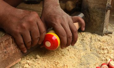 Lacquered Wooden Toys ~ Chitrakoot