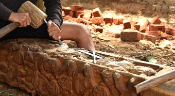 Wood carving ~ Narayanpur